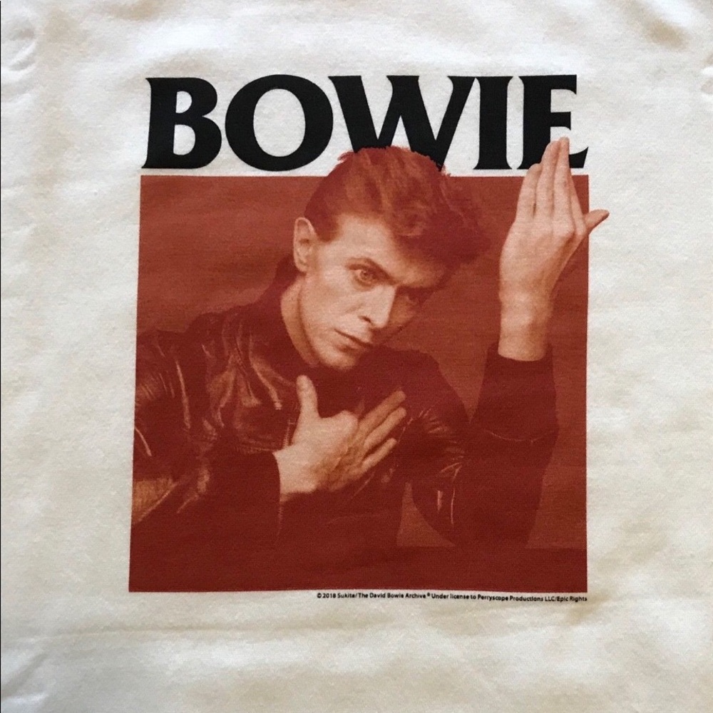 DAVID BOWIE Licensed Sweatshirts NWT XS,S,M,L,XL - Picture 7 of 7